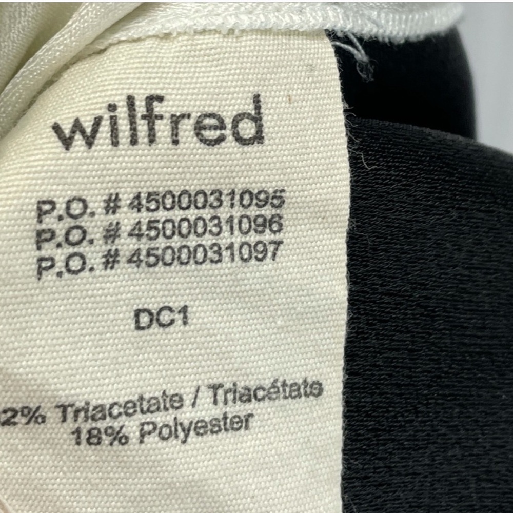 Aritzia Wilfred Colonne Dress SZ XS EUC -No Flaws BlackWhite Double Sided MIDI🖤​ - Picture 8 of 11